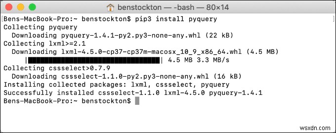 Cách cài đặt Python PIP cho các gói Python 