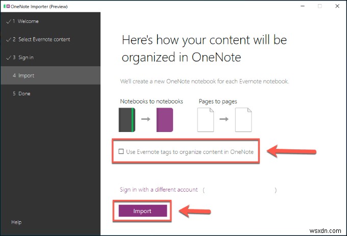 Cách di chuyển ghi chú Evernote của bạn sang Microsoft OneNote 