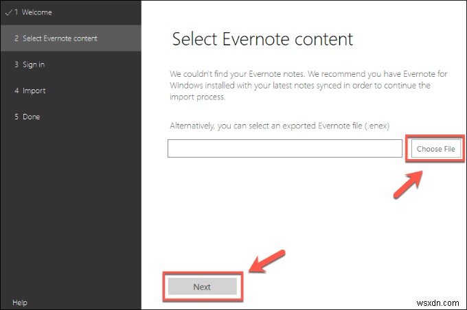 Cách di chuyển ghi chú Evernote của bạn sang Microsoft OneNote 