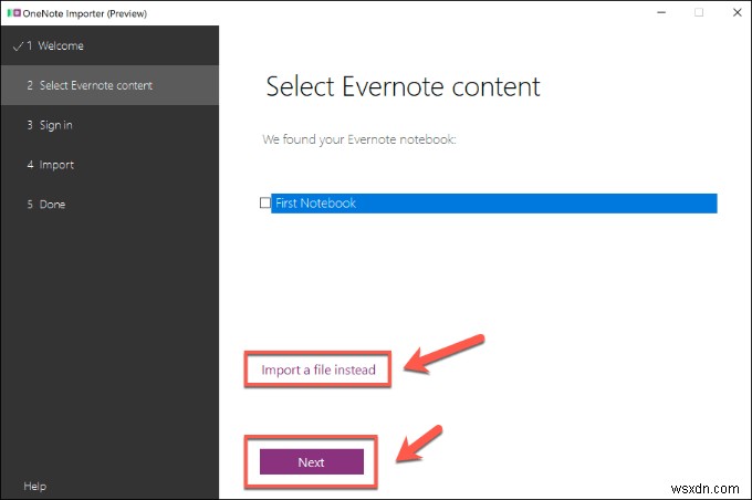 Cách di chuyển ghi chú Evernote của bạn sang Microsoft OneNote 