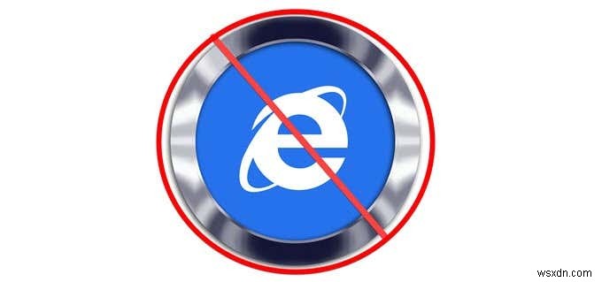 Cách chặn Internet Explorer truy cập Internet 
