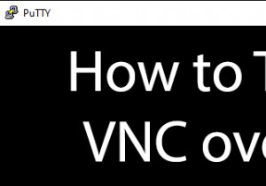 Làm thế nào để đào VNC qua SSH 
