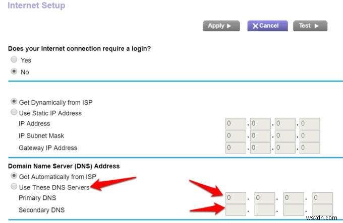 Chặn trang web khỏi bộ định tuyến của bạn hoặc sử dụng DNS 