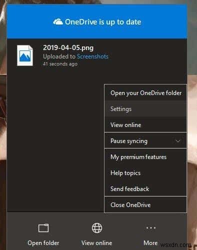Tự động sao lưu các thư mục Windows quan trọng với OneDrive 