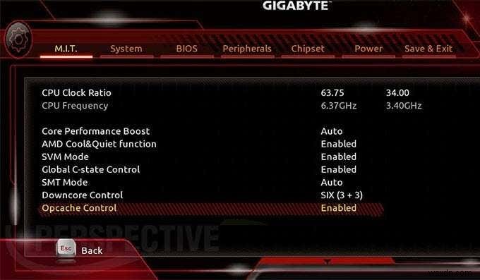 Cách ép xung CPU Ryzen 5 1500x (Bo mạch chủ Gigabyte) của bạn 