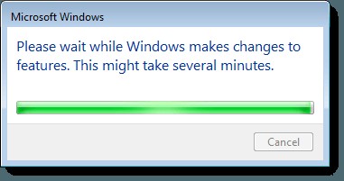 Bật và tắt các tính năng của Windows 