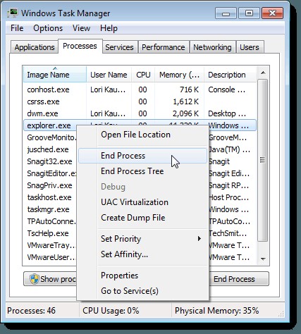 Sao lưu và khôi phục các mục trên thanh tác vụ đã ghim của bạn trong Windows 7/8/10 