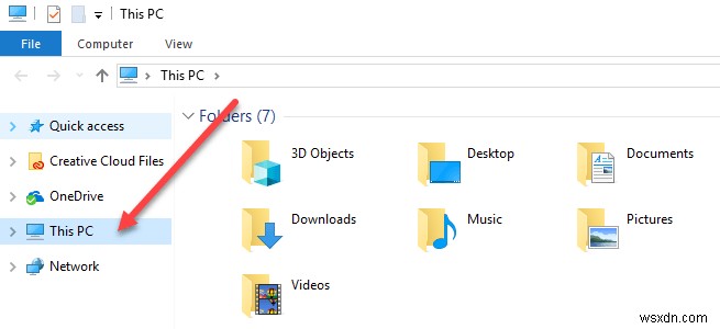 Thay đổi vị trí của thư mục người dùng trong Windows 