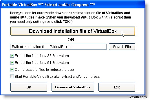 Chạy VirtualBox từ ổ USB 