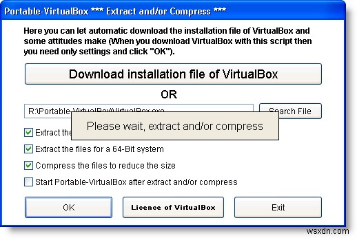 Chạy VirtualBox từ ổ USB 