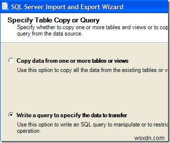 Xuất dữ liệu SQL sang Excel với tiêu đề cột 