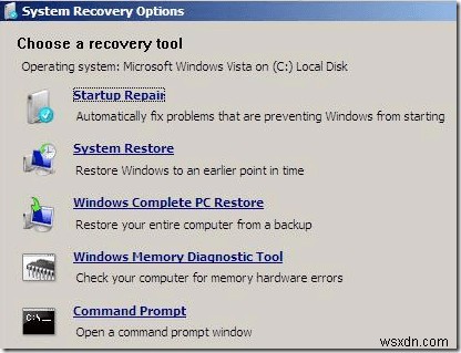 Cách sửa lỗi MBR trong Windows XP và Vista 