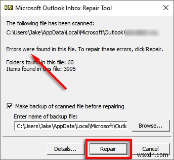 Cách sửa lỗi Tìm kiếm trong Outlook không hoạt động 