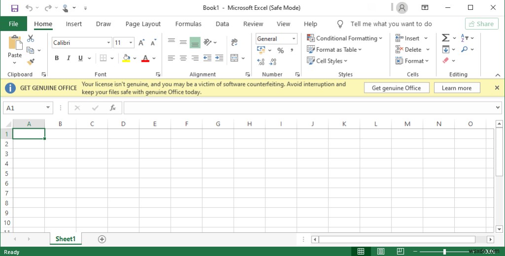Cách mở Word và Excel ở Chế độ An toàn 