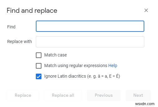 Cách tìm và thay thế các từ trong MS Word và Google Docs 