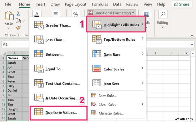 Cách loại bỏ các hàng trùng lặp trong Excel 