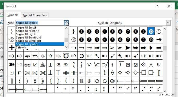 4 cách sử dụng dấu kiểm trong Excel 