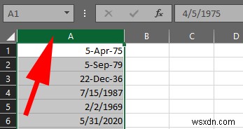 Cách sắp xếp theo ngày trong Excel 