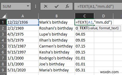 Cách sắp xếp theo ngày trong Excel 