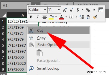 Cách sắp xếp theo ngày trong Excel 