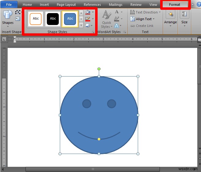 Cách vẽ trong Microsoft Word 