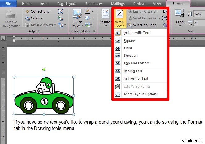 Cách vẽ trong Microsoft Word 