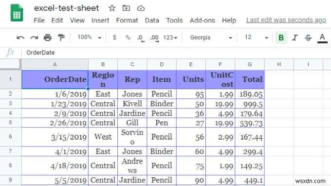 4 cách chuyển đổi Excel sang Google Trang tính 