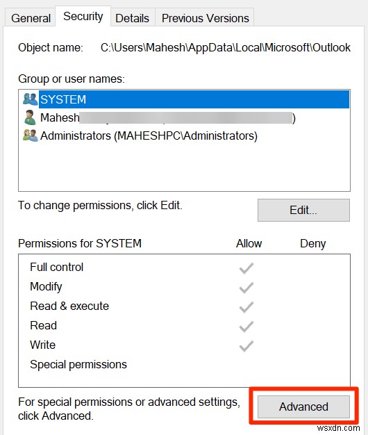 Không thể truy cập tệp dữ liệu Outlook:4 bản sửa lỗi cần thử 