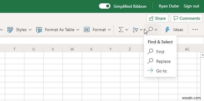 Sự khác biệt giữa Microsoft Excel Online và Excel cho máy tính để bàn 