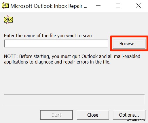 Cách khắc phục Outlook bị kẹt khi tải hồ sơ 