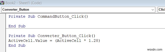 Cách tạo Macro hoặc tập lệnh VBA trong Excel 