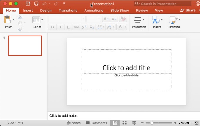 Cách thay đổi kích thước trang chiếu trong PowerPoint để có bản trình bày tốt hơn 