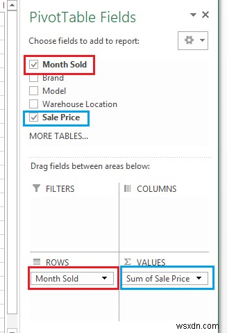 Cách tạo một bảng tổng hợp đơn giản trong Excel 