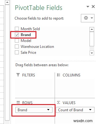 Cách tạo một bảng tổng hợp đơn giản trong Excel 