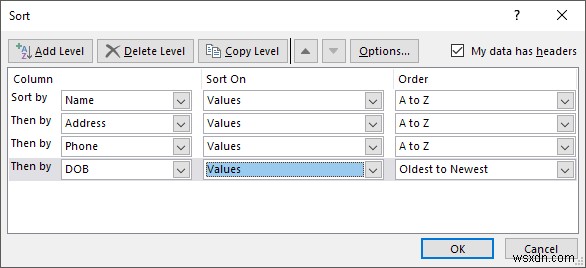 Cách xóa dòng trống trong Excel 