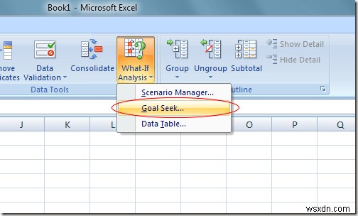 Sử dụng Công cụ tìm kiếm mục tiêu phân tích điều gì xảy ra trong Excel