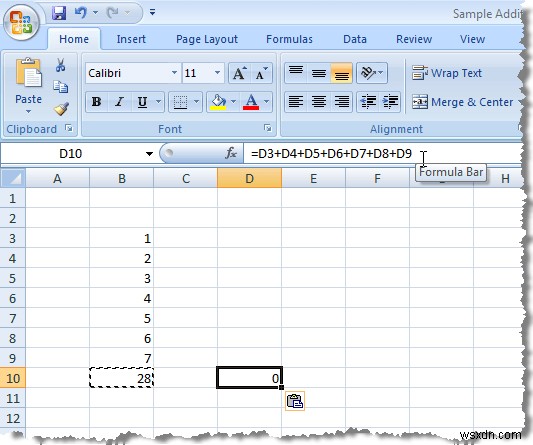 Bảo tồn tham chiếu ô khi sao chép công thức trong Excel 