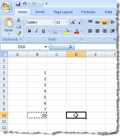 Bảo tồn tham chiếu ô khi sao chép công thức trong Excel 