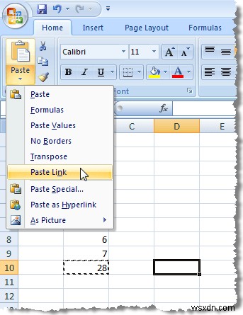 Bảo tồn tham chiếu ô khi sao chép công thức trong Excel 