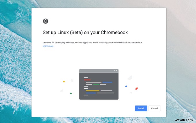 Cách cài đặt và chạy ứng dụng Linux trên Chromebook 