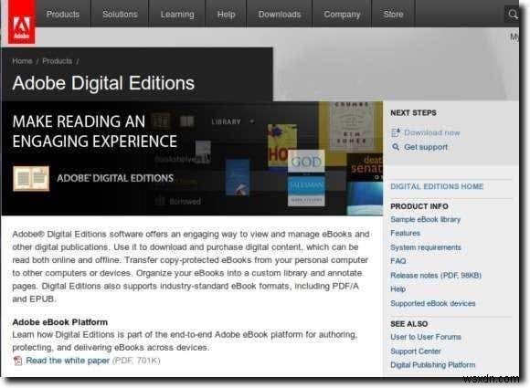 Cài đặt Adobe Digital Editions trong Ubuntu Linux 