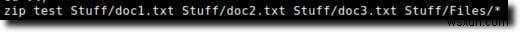 Tạo và chỉnh sửa tệp zip trong Linux bằng cách sử dụng thiết bị đầu cuối 