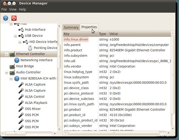 Dễ dàng xem thông tin phần cứng trong Ubuntu 10.04 