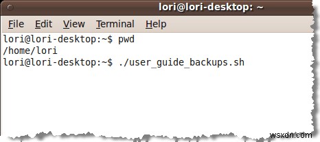 Sao lưu một thư mục trong Linux bằng Shell Script 
