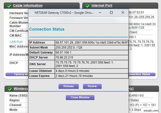 Cách hủy bỏ và gia hạn địa chỉ IP 