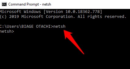 Thay đổi địa chỉ IP và máy chủ DNS bằng Command Prompt 