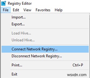 Cách kết nối với Cơ quan đăng ký từ xa trong Windows 7 và 10 