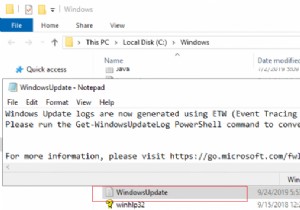 Làm thế nào để xem và phân tích cú pháp WindowsUpdate.log trên Windows 10 / Windows Server 2016? 