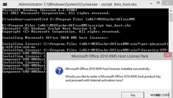 Câu hỏi thường gặp về kích hoạt số lượng lớn Microsoft KMS 