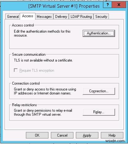 Làm thế nào để cài đặt và cấu hình máy chủ SMTP trên Windows Server 2016/2012 R2? 